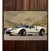 Металлическая табличка Ford GT40 (MkII)